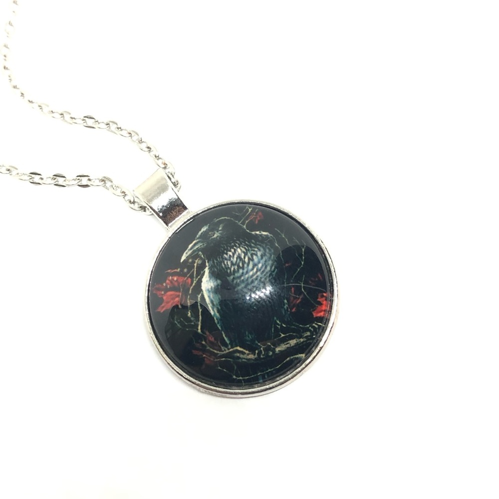 🔘 5 For 25$🔘Handmade Cabochon Necklace - Picture 3 of 4
